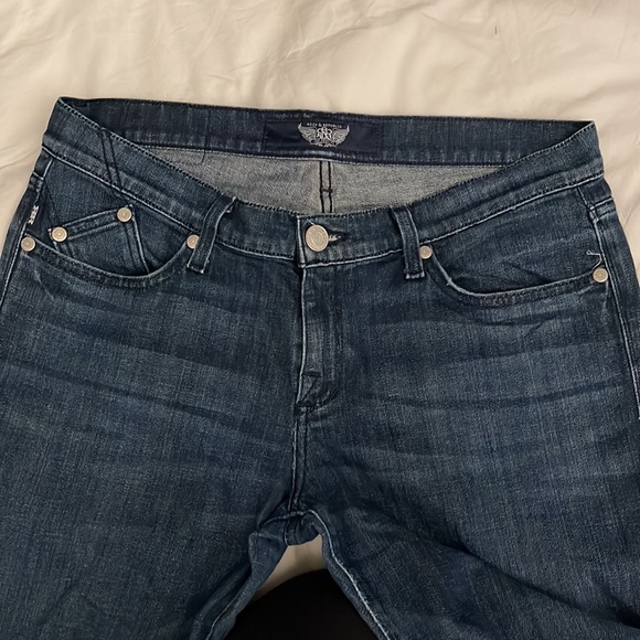 Rock & Republic Tapered Stretch Jeans Size 32 - Picture 3 of 9